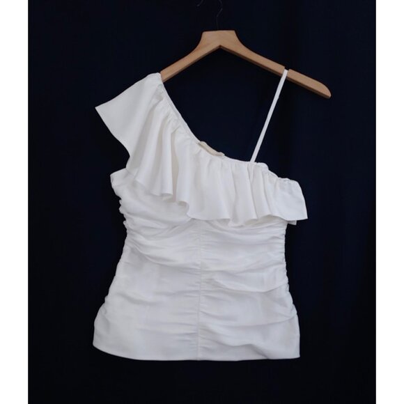 Ulla Johnson Off the Shoulder Ruffled Top Sample - Small - NWOT - Picture 1 of 4